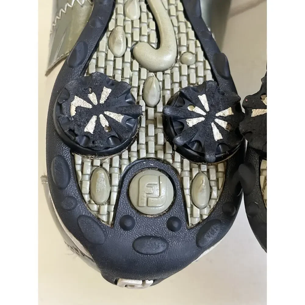Foot Joy Lopro Collection Women's White Leather Golf Shoes Size 9.5 M 97075